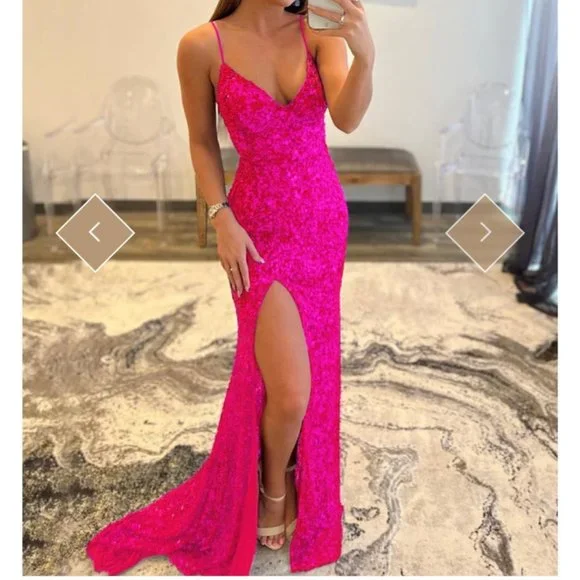 Berlinnova | Dresses | Nwt Magenta Formal Gown Or Prom Dress | Poshmark